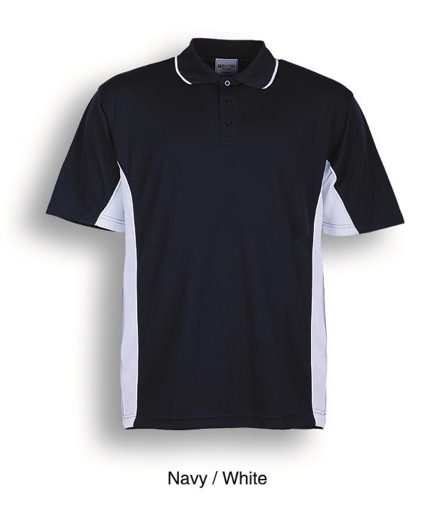 Bocini Breezeway Panel Polo Short Sleeve (BOCCP0528)