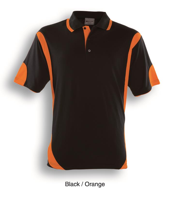 Bocini Unisex Breezeway Contrast Polo Short Sleeve (BOCCP0532)