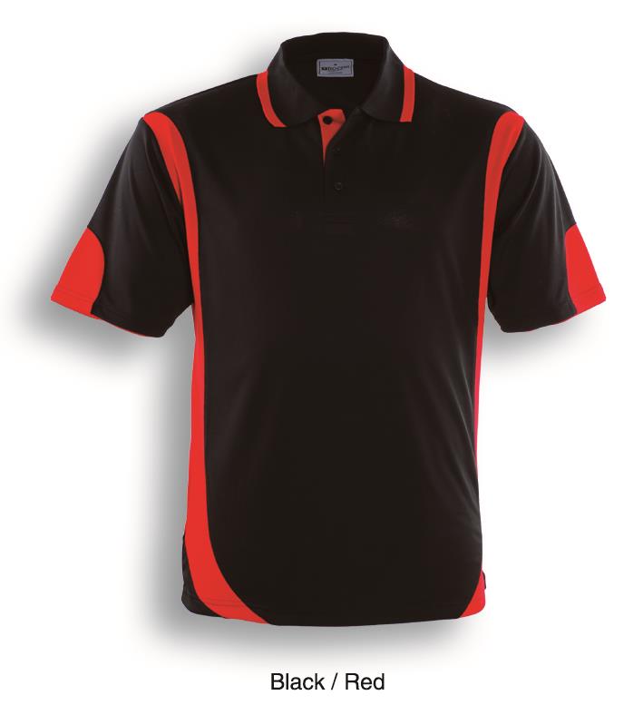 Bocini Unisex Breezeway Contrast Polo Short Sleeve (BOCCP0532)