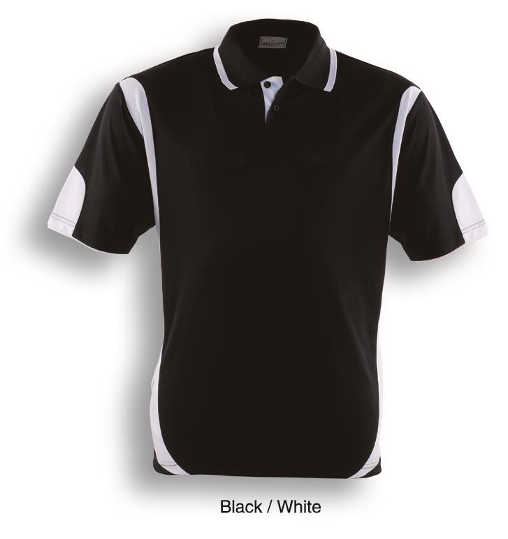 Bocini Unisex Breezeway Contrast Polo Short Sleeve (BOCCP0532)