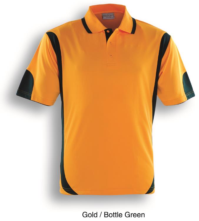 Bocini Unisex Breezeway Contrast Polo Short Sleeve (BOCCP0532)