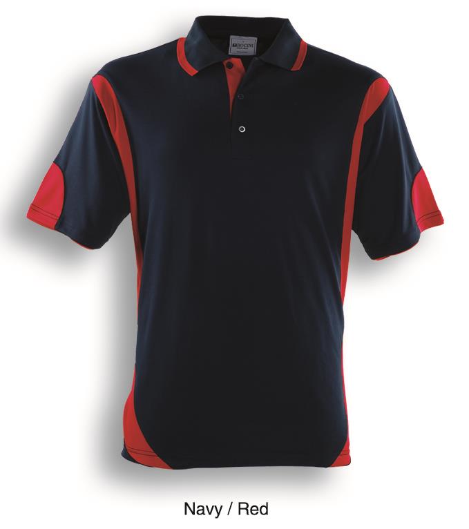 Bocini Unisex Breezeway Contrast Polo Short Sleeve (BOCCP0532)