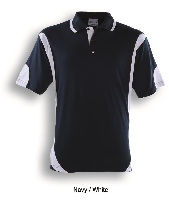 Bocini Unisex Breezeway Contrast Polo Short Sleeve (BOCCP0532)