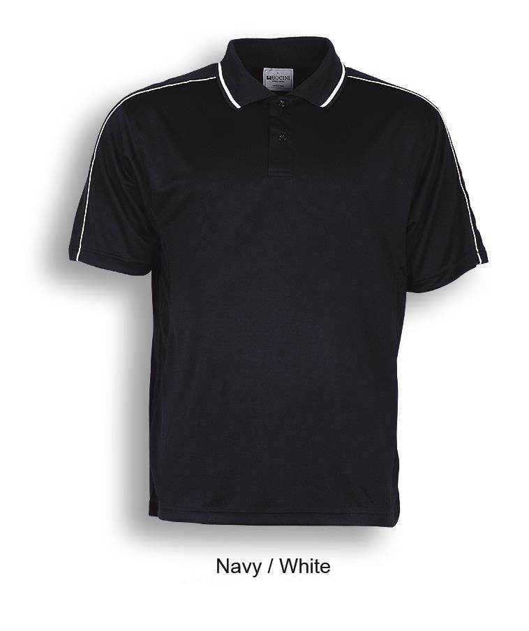 Bocini Ladies Breezeway Striped Polo Short Sleeve (BOCCP0674)