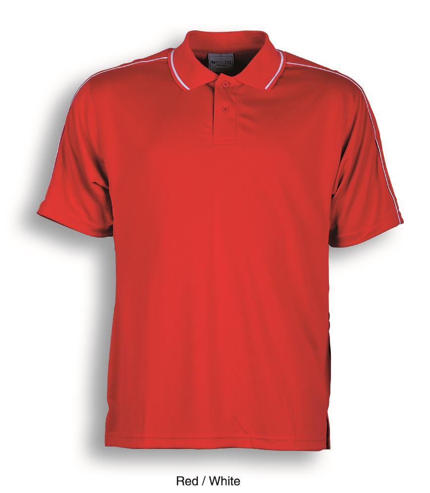 Bocini Ladies Breezeway Striped Polo Short Sleeve (BOCCP0674)