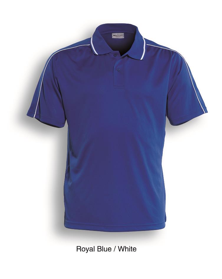 Bocini Ladies Breezeway Striped Polo Short Sleeve (BOCCP0674)