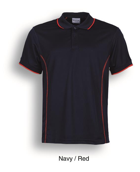 Bocini Stitch Feature Essentials Polo Short Sleeve (BOCCP0910)