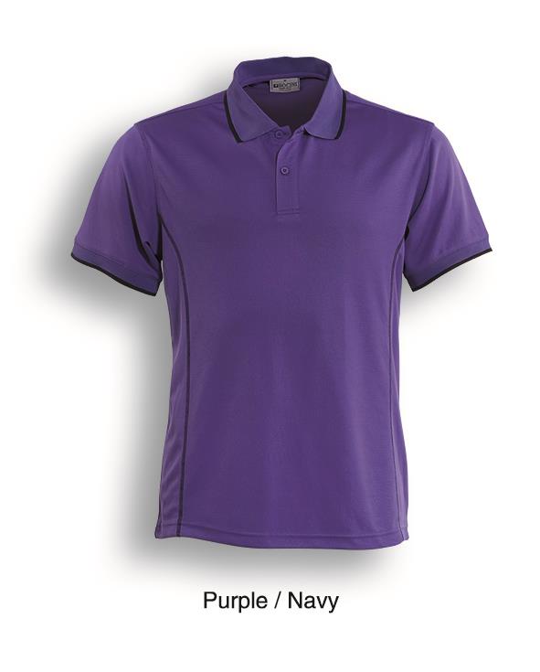 Bocini Stitch Feature Essentials Polo Short Sleeve (Additional Colours) (BOCCP0910)