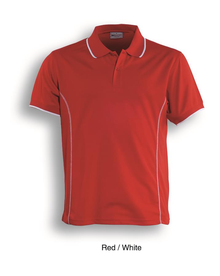 Bocini Stitch Feature Essentials Polo Short Sleeve (Additional Colours) (BOCCP0910)