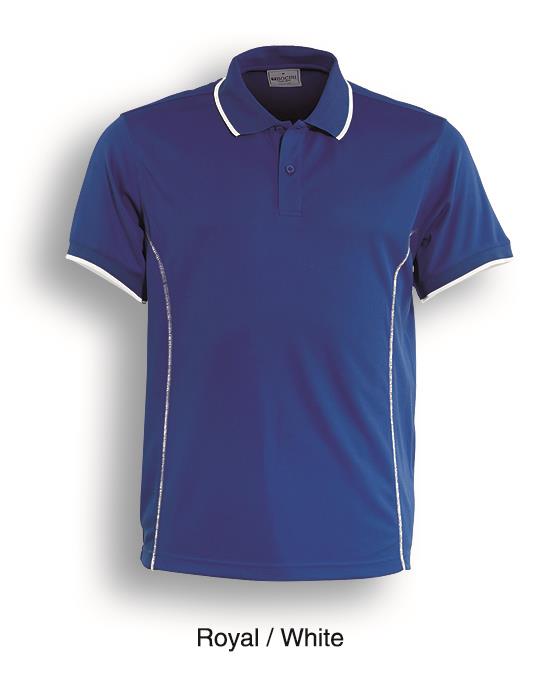 Bocini Stitch Feature Essentials Polo Short Sleeve (Additional Colours) (BOCCP0910)