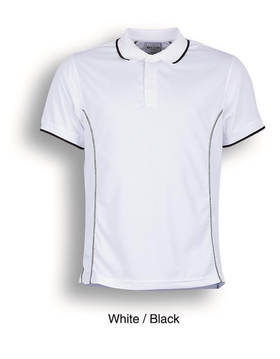 Bocini Stitch Feature Essentials Polo Short Sleeve (Additional Colours) (BOCCP0910)