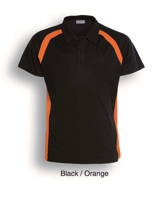 Bocini Team Essentials Contrast Panel Polo Short Sleeve (BOCCP0919)