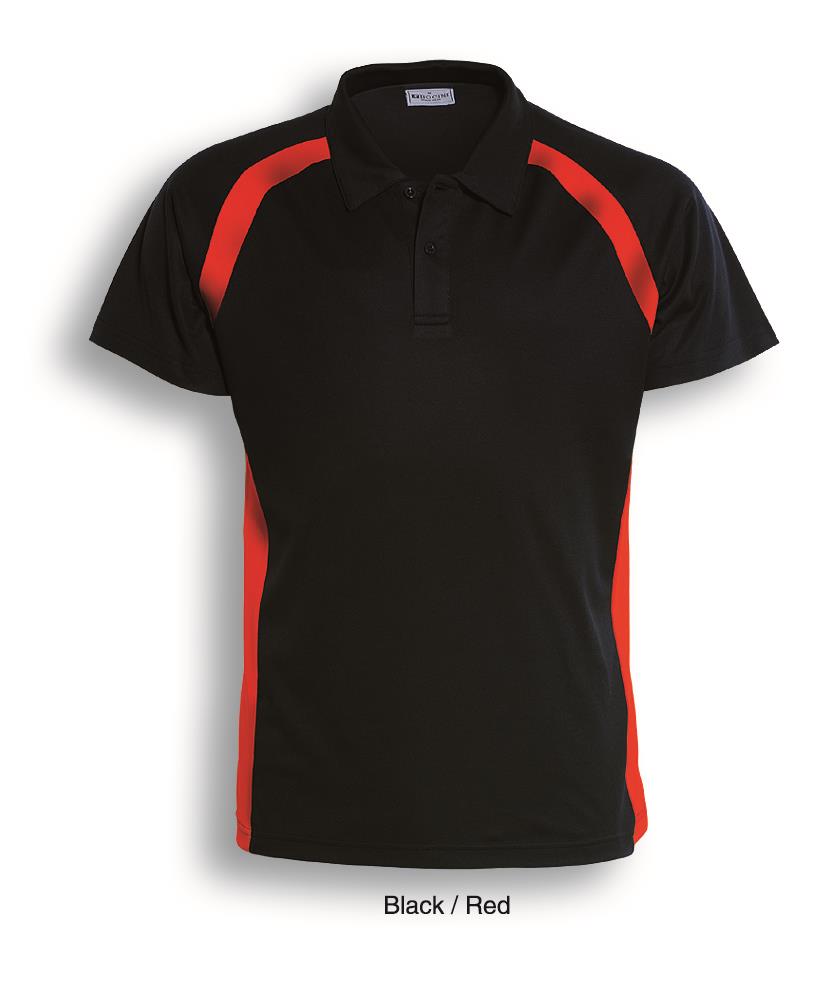 Bocini Team Essentials Contrast Panel Polo Short Sleeve (BOCCP0919)