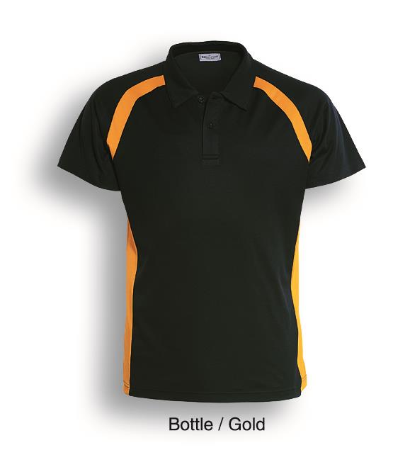 Bocini Team Essentials Contrast Panel Polo Short Sleeve (BOCCP0919)