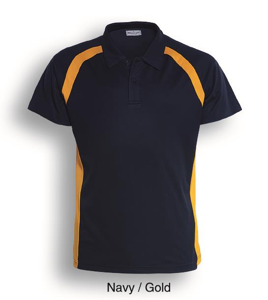 Bocini Team Essentials Contrast Panel Polo Short Sleeve (BOCCP0919)