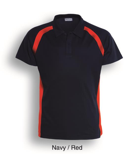 Bocini Team Essentials Contrast Panel Polo Short Sleeve (BOCCP0919)