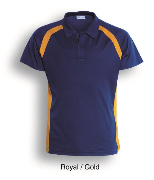 Bocini Team Essentials Contrast Panel Polo Short Sleeve (BOCCP0919)
