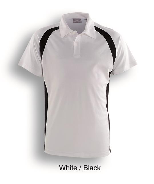 Bocini Team Essentials Contrast Panel Polo Short Sleeve (BOCCP0919)