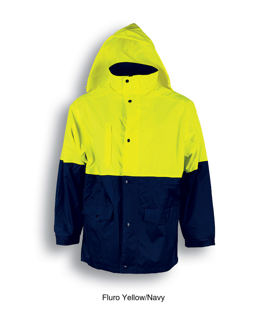 Bocini Hi Vis Unisex Polar Fleece Lined Jacket (BOCSJ0431)