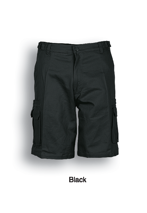 Bocini Unisex Cotton Drill Cargo Shorts (BOCWK615)