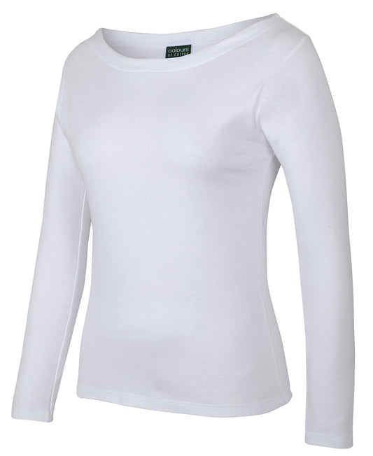JB's Ladies C of C Boat Neck Tee Long Sleeve (JBS1BTL)