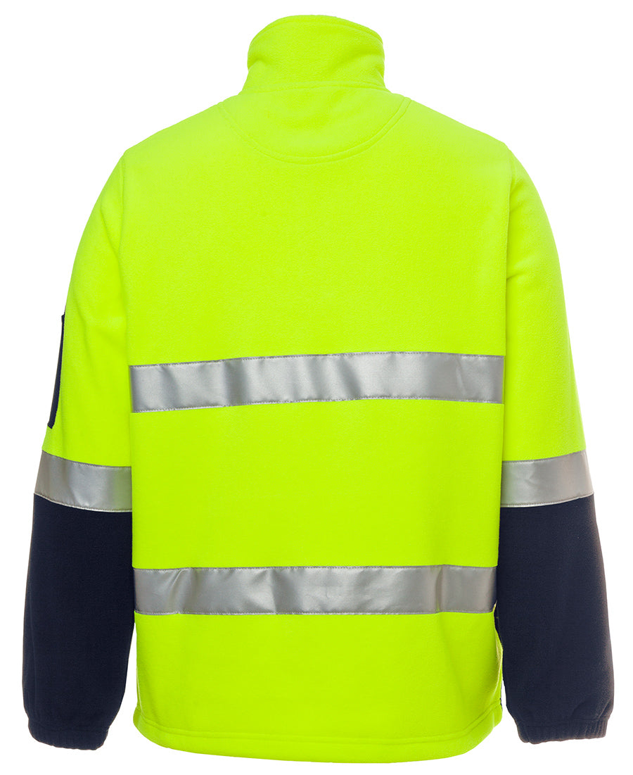 JB's Hi Vis (D+N) 1/2 Zip Polar Fleece (JBS6DNPF) - Best Buy Trade Supplies