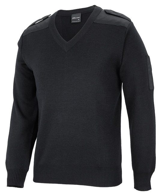 JB's Knitted Epaulette Jumper (JBS6EJ)