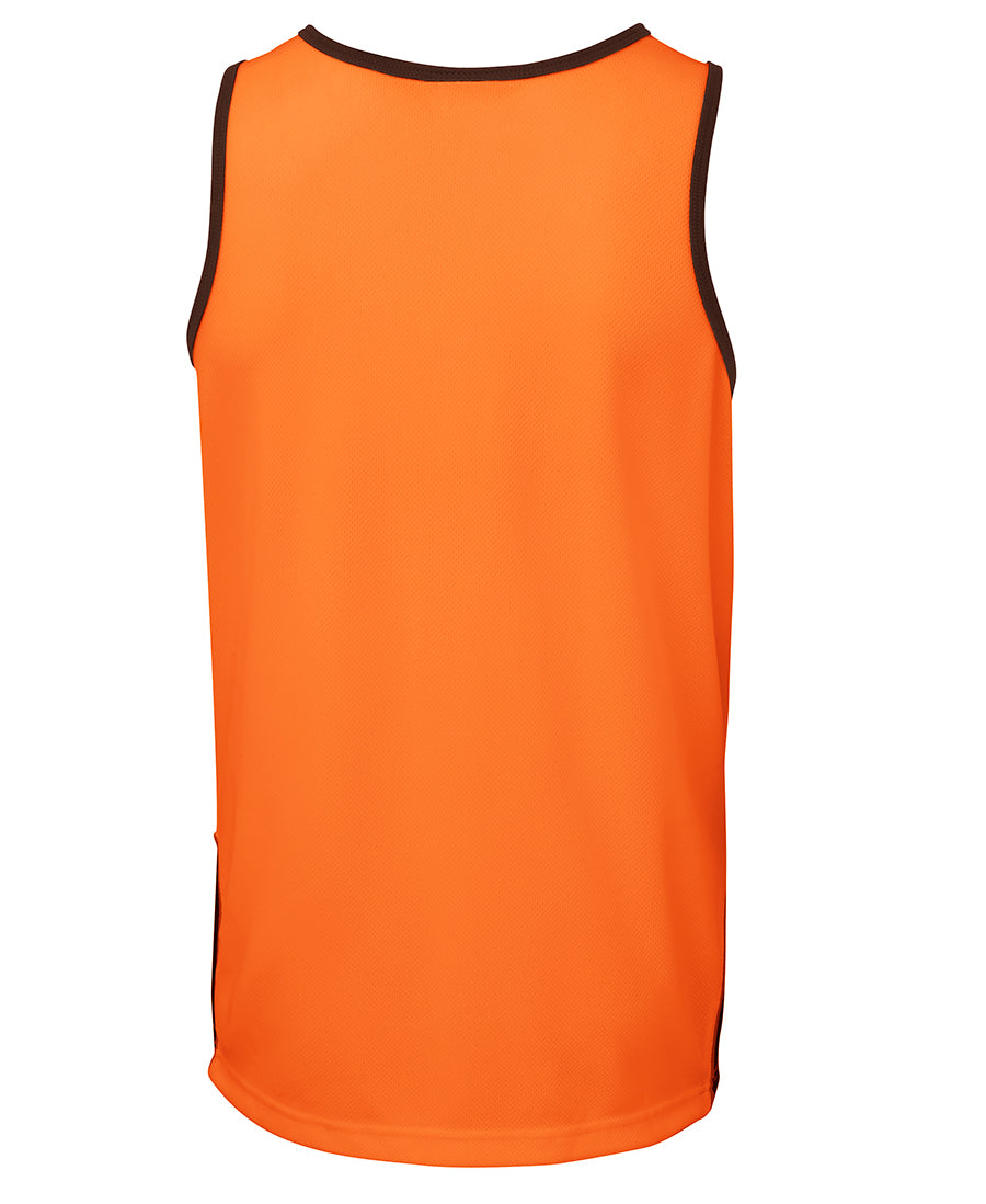 JB's Hi Vis Contrast Singlet (JBS6HCS4) - Best Buy Trade Supplies