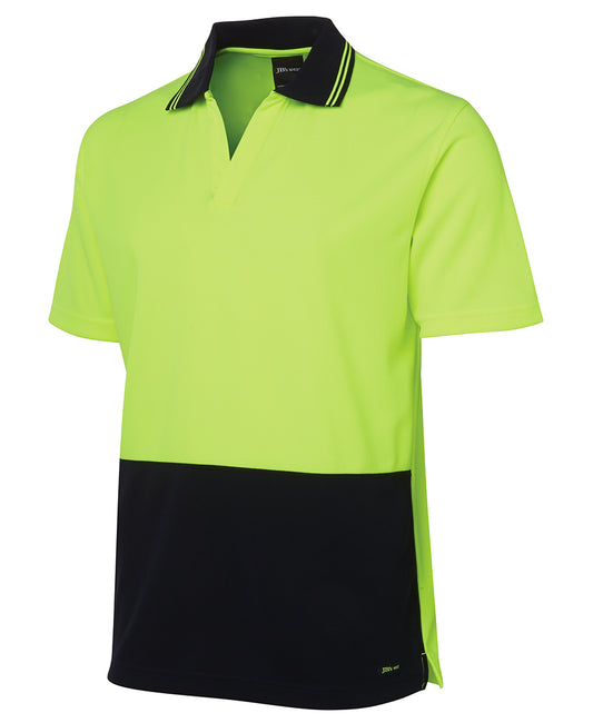 JB's Hi Vis Non Button Polo Short Sleeve (JBS6HNB)