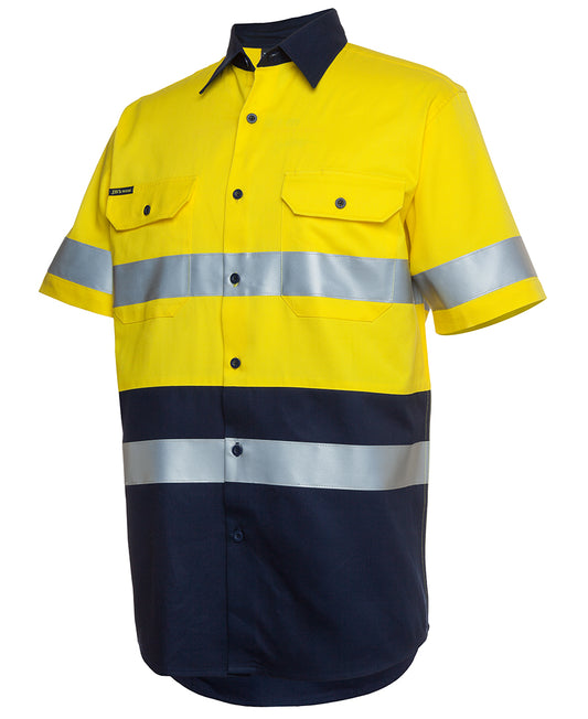 JB's Hi Vis (D+N) 190G Shirt Short Sleeve (JBS6HSS)