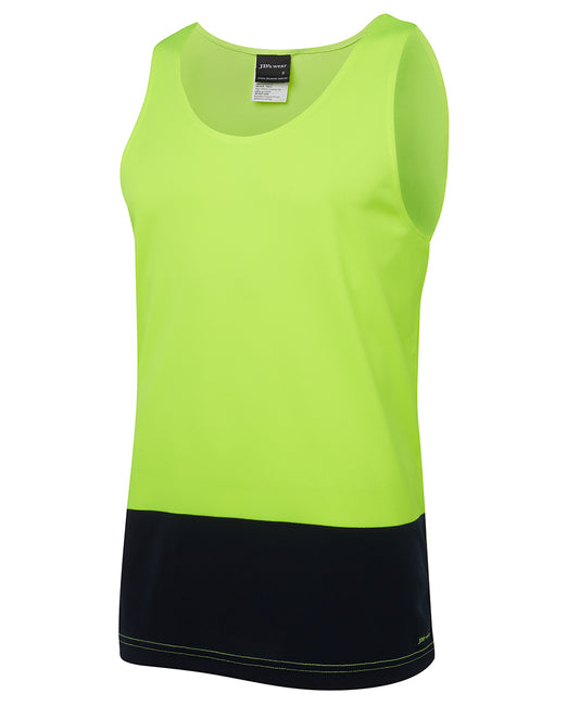 JB's Hi Vis Traditional Singlet (JBS6HTS)