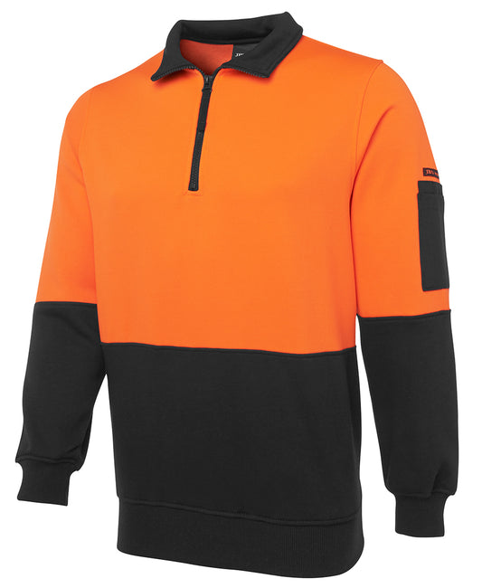 JB's Hi Vis 1/2 Zip Fleecy (JBS6HVFH)