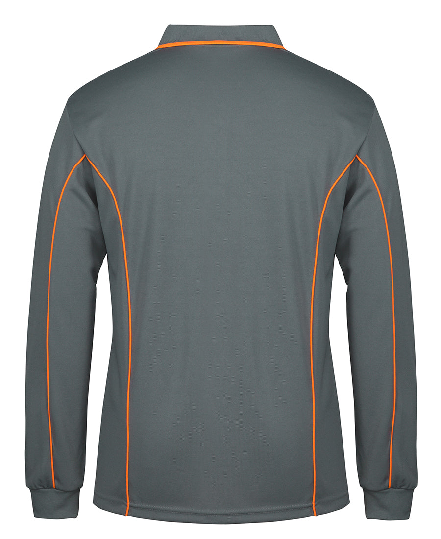 JB's Podium Piping Polo Long Sleeve (Additional Colours) (JBS7PIPL) - Best Buy Trade Supplies