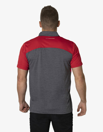 Black Kanvas Soft Touch Shoulder Panel Polo (BKP401)