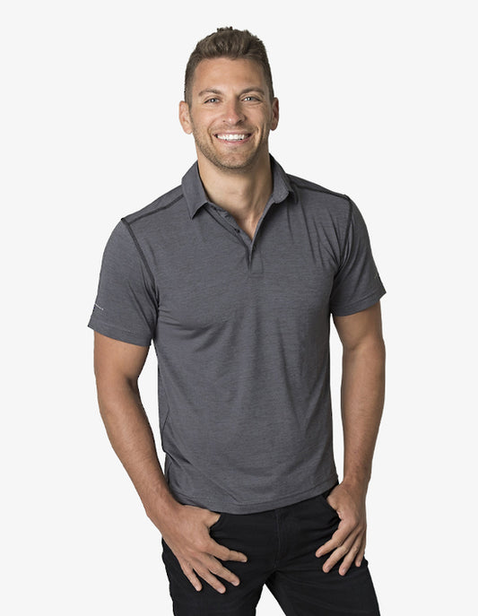 Black Kanvas Soft Touch Fabric Polo (BKP700)