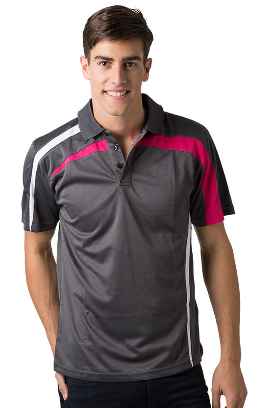 Be Seen Polo Shirt With Contrast Side - Workwear - Shirts & Jumpers - Best Buy Trade Supplies Direct to Trade