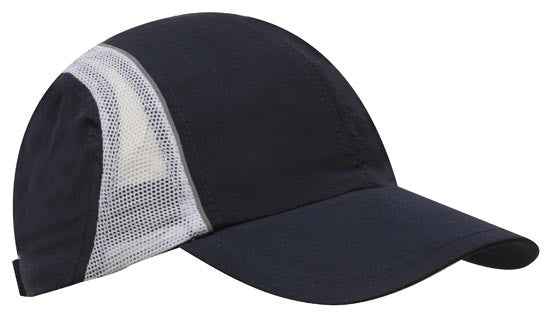 Microfibre & Mesh Reflective Trim Cap - Headwear - Best Buy Trade Supplies Direct to Trade