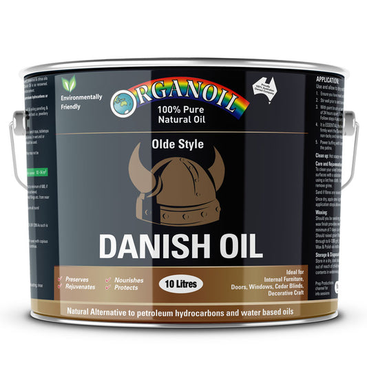 Organoil Olde Style Danish Oil Clear 10L
