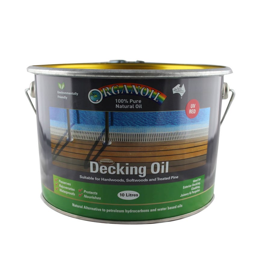 Organoil Decking Oil Red 10L