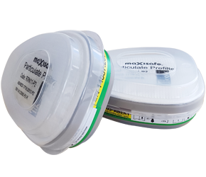 Maxiguard Half Mask Silicone Chemical Painters Kit with ABEKP2 Cartridges (Boxed Kit) (MAXR7500CK)