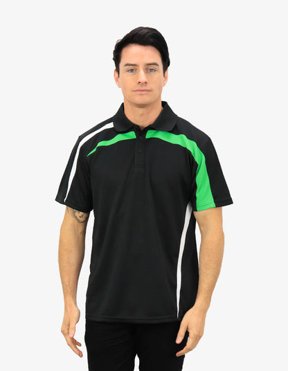 Be Seen Contrasting Front and Side Panels Polo (BSP2014)