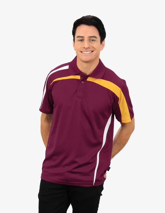 Be Seen Contrasting Front and Side Panels Polo (Additional Colours) (BSP2014)