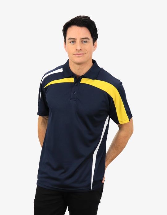 Be Seen Contrasting Front and Side Panels Polo (Additional Colours) (BSP2014)