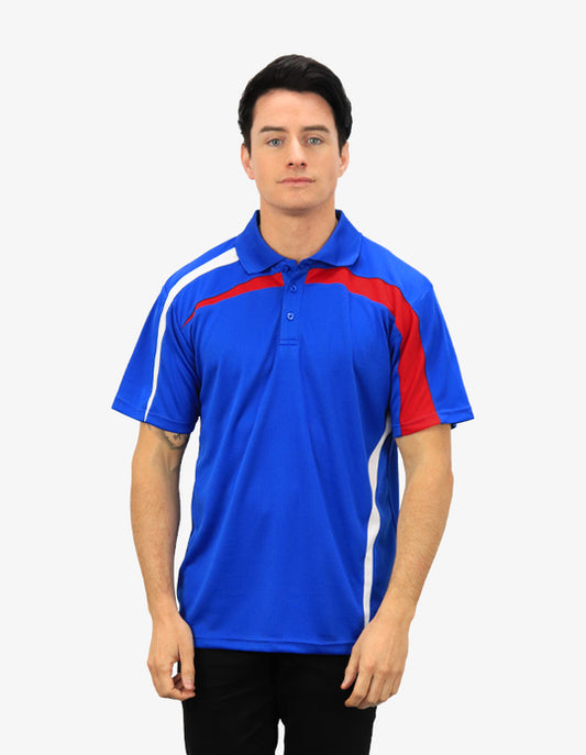 Be Seen Contrasting Front and Side Panels Polo (Additional Colours) (BSP2014)
