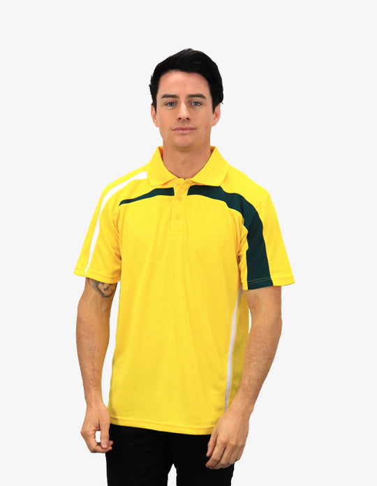 Be Seen Contrasting Front and Side Panels Polo (Additional Colours) (BSP2014)