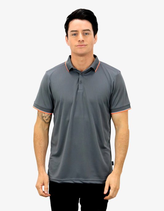 Be Seen Contrasting Stripe Collar and Cuff Polo (BSP2016)