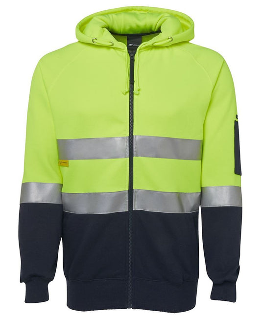 JB's Hi Vis (D+N) Full Zip Fleecy Hoodie - hi vis clothing - Best Buy Trade Supplies Direct to Trade