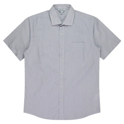 Aussie Pacific Henley Mens Shirt Short Sleeve (APN1900S)