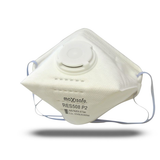 Maxisafe P2 Horizontal Flat Fold Respirator with Valve 3pk (MAXRES508C-3)