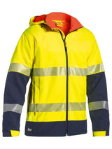 Bisley Hi Vis Taped Ripstop Bonded Fleece Jacket (BISBJ6934T)